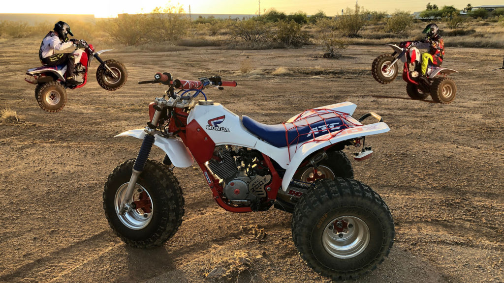 Honda 200x ATC First Dirt Trail Ride – Of Course I Broke The Trailer Queen!